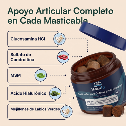 WAVIO™ Masticables para Movilidad y Articulaciones